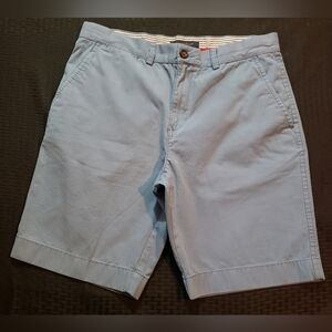 Tommy Hilfiger Men's Blue Flat Front Shorts Size 34